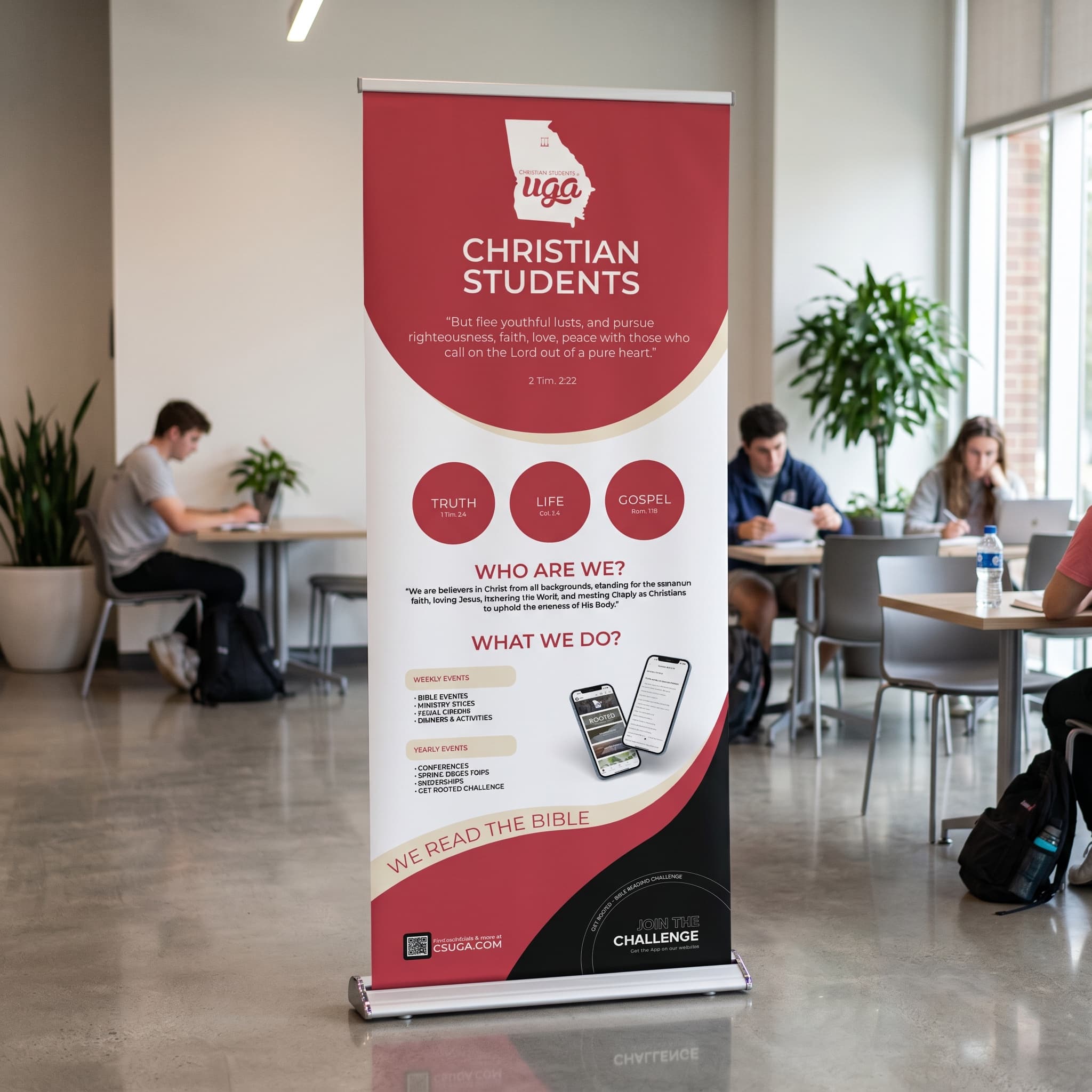 CSUGA Brand Banner — Retractable Banner
