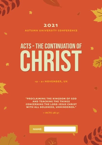 AUC — “Christ” — Outline Cover