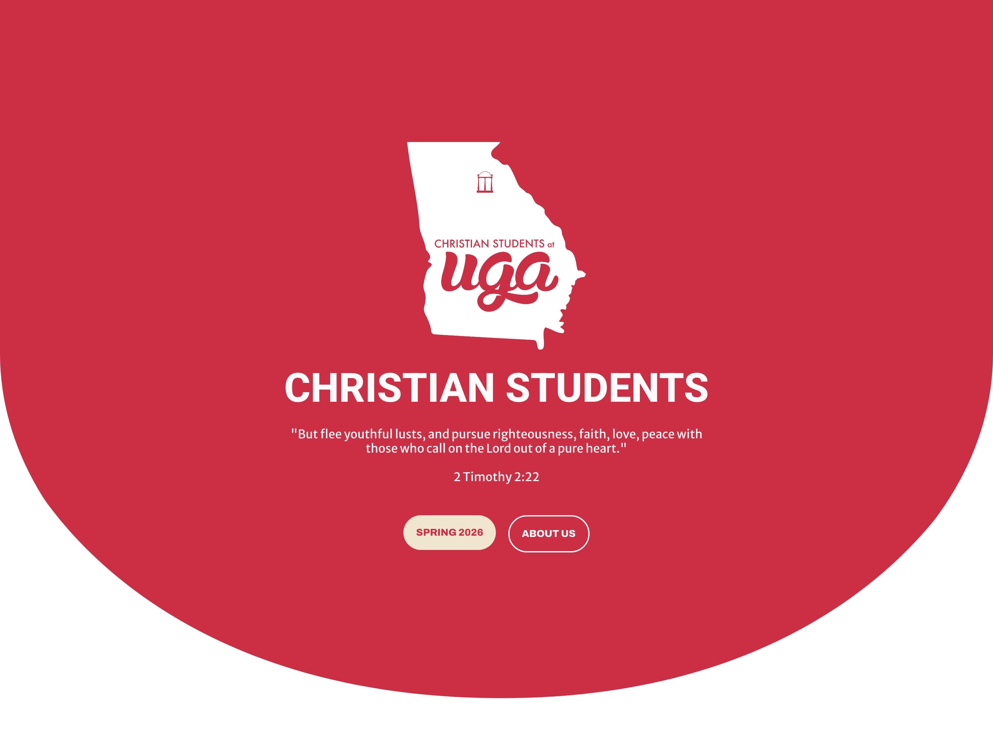 CSUGA — live website screenshot